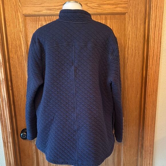 DULUTH Trading Company Quilted Snap Pullover Sweatshirt - Picture 2 of 12